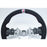 D-Shape Alcantara Steering Wheel With Red Stripe Compatible With Subaru WRX / STI (2015–2020)