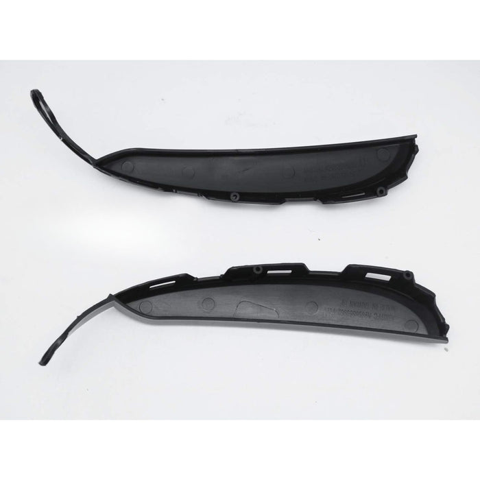 Front Bumper Canards Flaps Vent Compatible With Mercedes-Benz W205 C43 AMG (2019+)