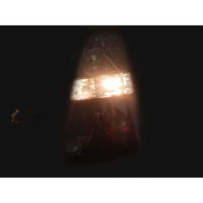 LED Tail Lights Rear Lamps with Reverse – Smoked Lens Compatible with 2004-2008 Mini Cooper R50 R52 R53