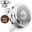 Showa Retro Vintage Classic Bicycle Bell – Silver (LM-025)