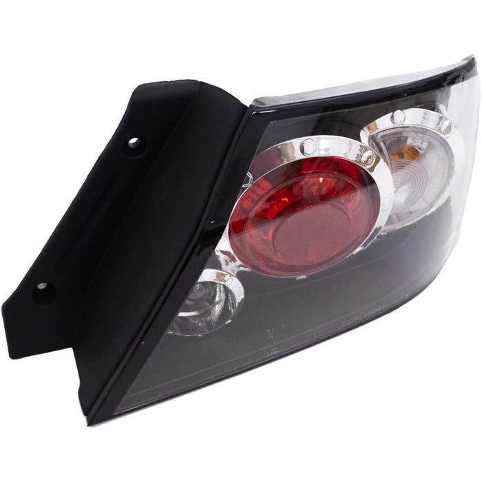 Clear Lens Black Housing LED Tail Lights – For Mitsubishi Lancer ES / OZ Rally / LS (2004–2006)