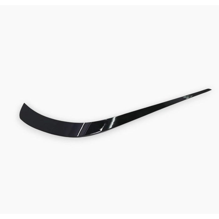 Front Bumper Canards Blades Gloss Black for Mercedes-Benz E-Class W212 (2014–2017)