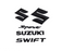 Glossy Black Front + Rear Sport Emblems Badges Full Set for Suzuki Swift Sport ZC33S
