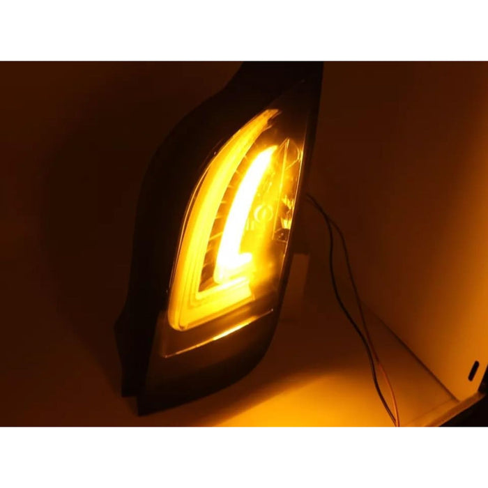 Fully LED Tail Lights – Smoked Lens Tube Bar for Skoda Citigo / VW Up (2012+)