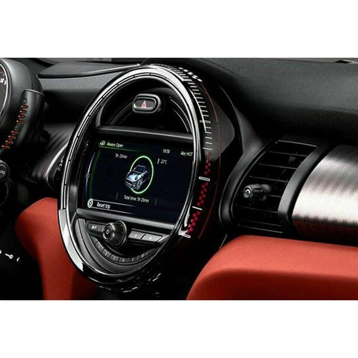 6.5" Center Multimedia Screen Frame Cover Compatible With Mini Cooper S F55 / F56 / F57