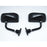 Carbon Look F1 Style Race Mirrors (Universal Fit, Pair RH+LH)