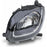 Assembly Headlight Lamp Clear Lens / Black Base – For Smart Fortwo 453 Mk3 (2014–2019)