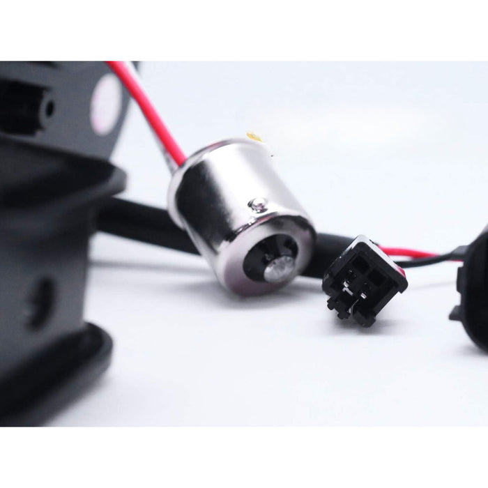 LED Turn Signal Indicator Halo Ring Light Smoke Compatible With Mini Cooper R50 R52 R53 S
