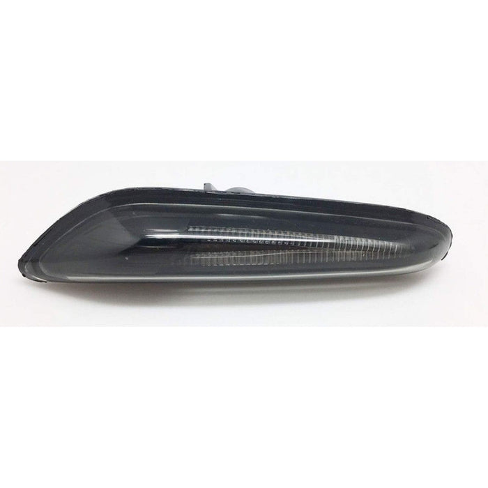 LED Side Marker Lights Compatible With BMW E82 / E87 / E90 / E91 / E92 / E93 - Crystal Smoke Lens