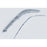 Front Bumper Molding with Chrome Trim Compatible with Mercedes-Benz E-Class W211 (2003–2006)