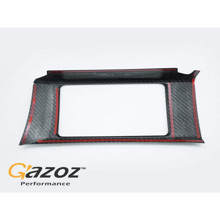 (2 Carbon Dash Kit Board Radio Cover for Scion FRS FR-S Toyota GT86 Subaru BRZ