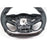 Carbon Fiber & Perforated Leather Steering Wheel – White Stitching for Toyota Supra (2020–2026)