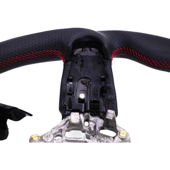 Aluminum Nappa Leather Steering Wheel Red Stitching for Mini Cooper F54 F55 F56 F57 F60 LCI2