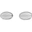 LED Side Marker Clear Lens Lights Pair Compatible with 2002-2003 Subaru Impreza WRX STI Bugeye