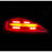 LED Tail Lights with Sequential Amber Signals for Porsche Boxster 986 (1997–2004) White Bar / Black Housing