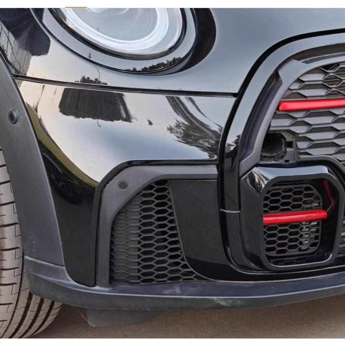 Front Bumper Duct Grille Stone Guard Mesh Cover – For MINI Cooper LCI2 F55 / F56 / F57 JCW