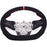 Full Suede Steering Wheel with Red Stripe – For Mini Cooper F54/F55/F56/F57/F60 S & JCW Gen3 (2014–2021)