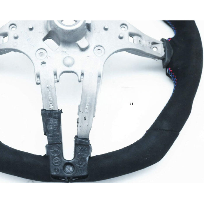 Carbon Fiber Suede Alcantara Steering Wheel Compatible With BMW M Series (F87 / F80 / F82 / F85 / F86)