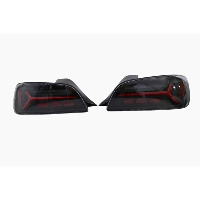 LED Sequential Tail Lights Red/Black Clear Lens – For Honda S2000 AP1/AP2 (2000–2009)