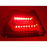 LED Tail Lights with Sequential Indicator (White Bar / Matte Black Housing) – For Subaru WRX / STI (2015–2021)