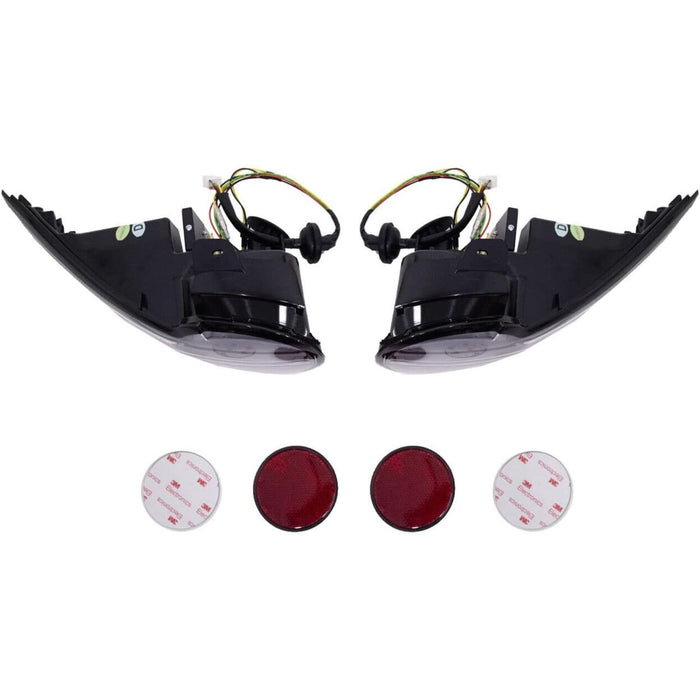 Black Smoked Full LED Tail Lights with Sequential Indicators for Mazda MX-5 Miata ND (2015–2023)