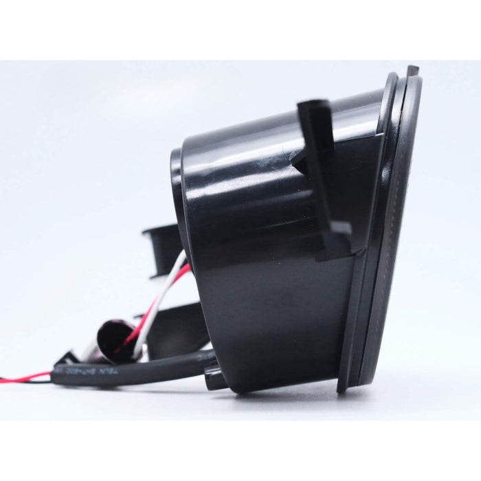 LED Turn Signal Indicator Halo Ring Light Smoke Compatible With Mini Cooper R50 R52 R53 S