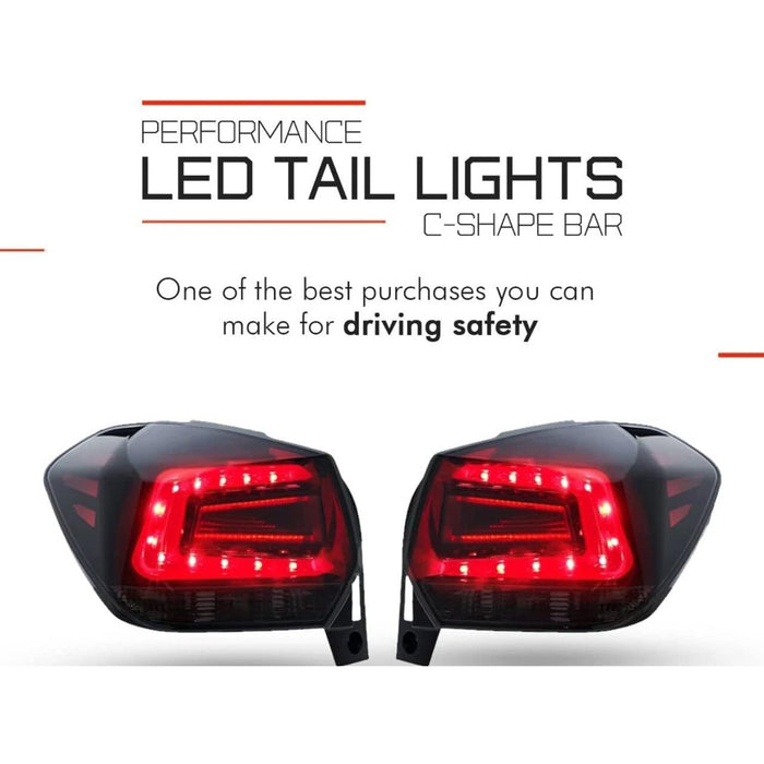Sequential LED Tail Lights – Subaru XV Crosstrek / Impreza GP (2012–2017)