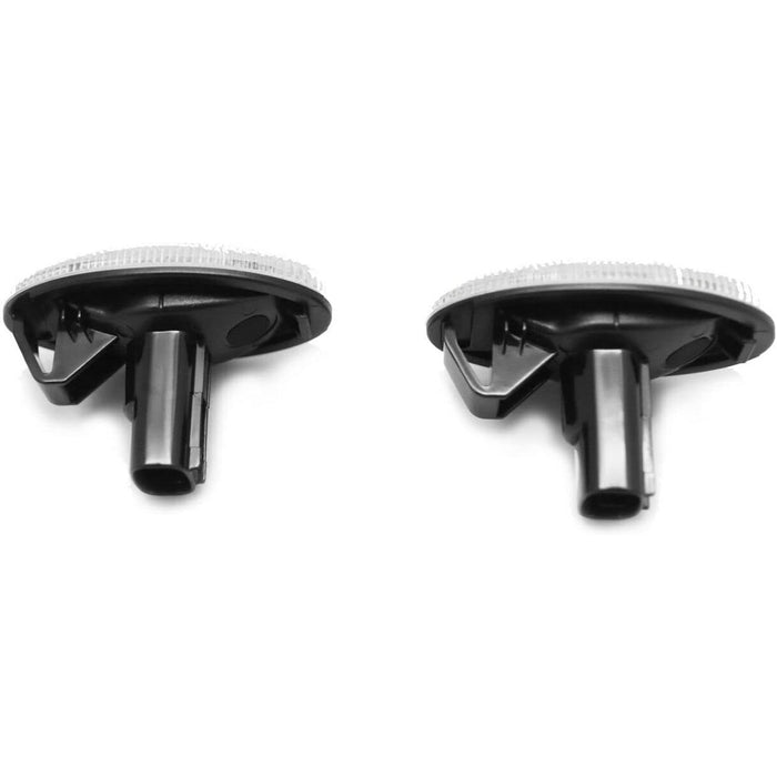 LED Side Marker Clear Lens Lights Pair Compatible with 2002-2003 Subaru Impreza WRX STI Bugeye