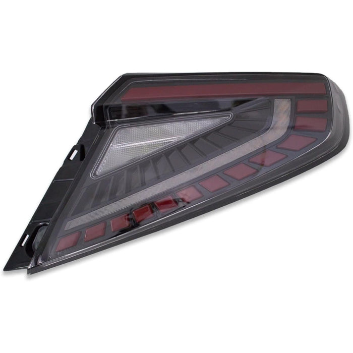 LED Tail Lights with Sequential Indicator & Startup Animation (Red / Clear Lens) – For Subaru WRX VB (2022–2026)