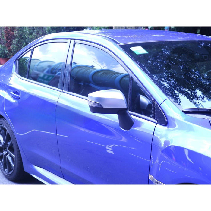 Carbon B Pillar Window Trim Covers Compatible With Subaru WRX / STI VA (2015–2021) – 15PCS