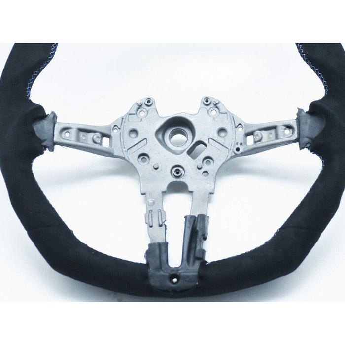 Carbon Fiber Suede Alcantara Steering Wheel Compatible With BMW M Series (F87 / F80 / F82 / F85 / F86)