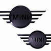 Front & Rear Replacement Emblem Badge Compatible for F55 F56 F57 - Black