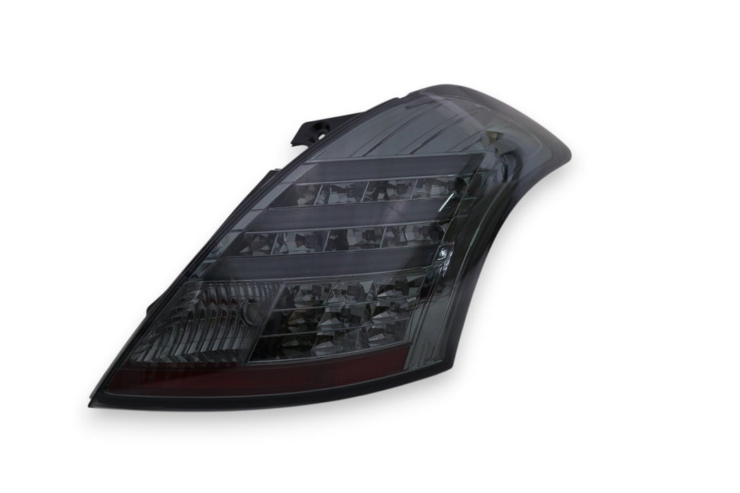 LED Tail Light Assembly Compatible with 2010-2016 Suzuki Swift Sport ZC32S - Smoked Black