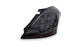 LED Tail Light Assembly Compatible with 2010-2016 Suzuki Swift Sport ZC32S - Smoked Black