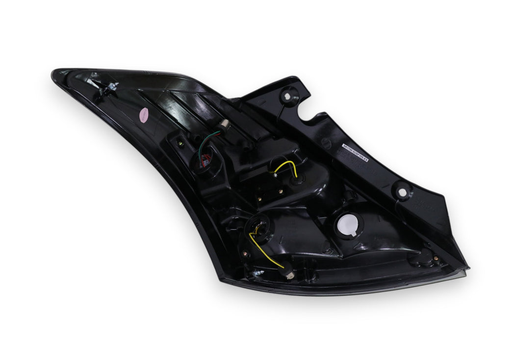 LED Tail Light Assembly Compatible with 2010-2016 Suzuki Swift Sport ZC32S - Smoked Black