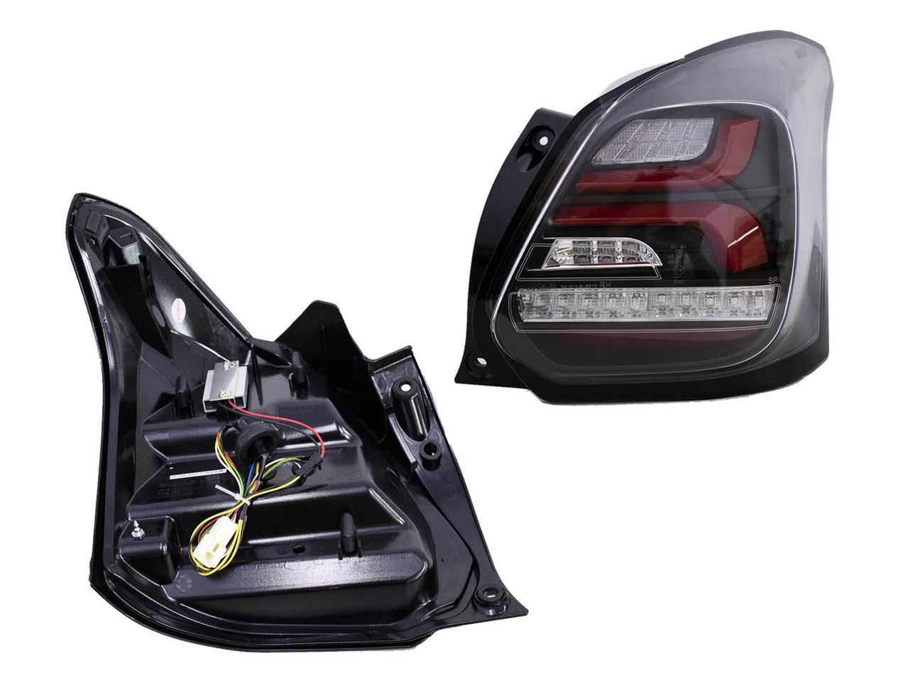 Sequential LED Rear Tail Lights For 2017-2023 Suzuki Swift Sport ZC33S ...