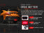 F1 LED Rear Fog Light Kit Brake Light Smoked RD/BK For 2022+ Subaru WRX VB