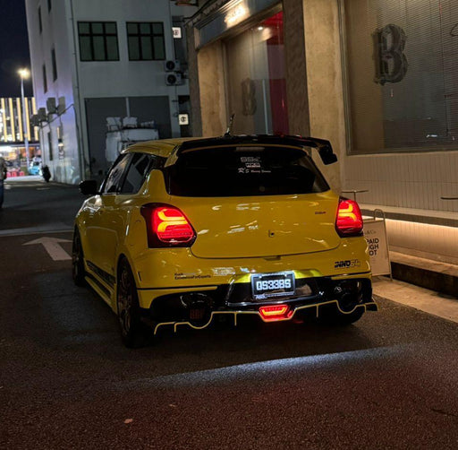 Red Rear LED Fog Lamp Light F1 Style Brake Light for Suzuki Swift S Sport  SX4