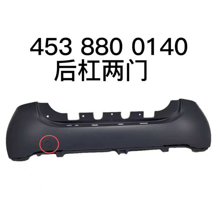 Rear Bumper Towing Eye Cover Cap Plug A4538850126 A4538850123 Fit for Smart for Fortwo 453 2014-2021