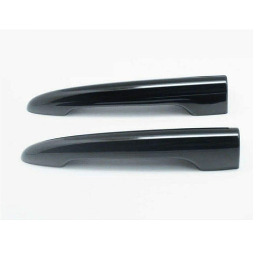 De-Chrome Gloss Black Rear Door Handle Cover Set for Mini Cooper F54 Clubman JCW