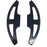 Aluminum DCT Shift Paddle Extensions (Black) for BMW M3 / X5M / X6M (2008–2013)