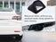 Rear Parking Camera Cover Waterproof Hydrophobic Case For 17-22 Tesla Model 3/Y