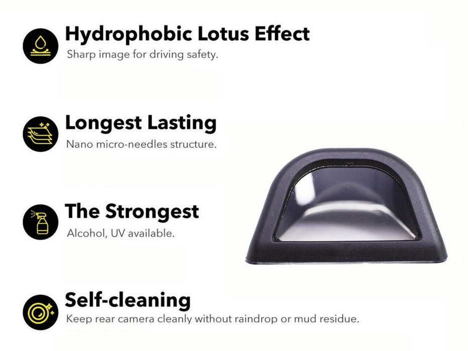 Model Y Rear Camera Protector Rear Parking Camera Cover Waterproof Hydrophobic Case For 17-22 Tesla ...