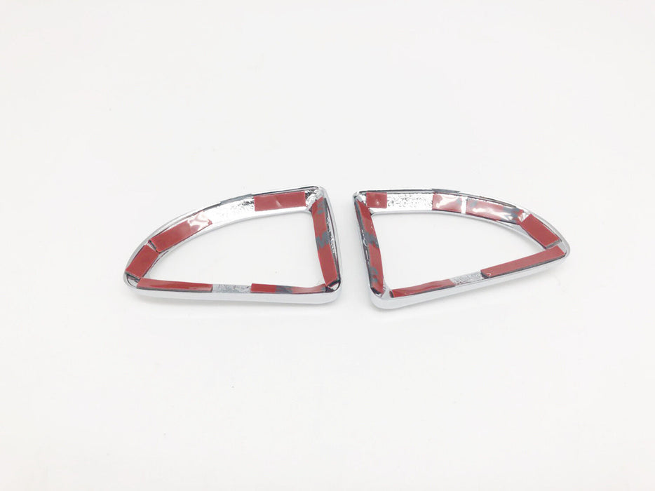 Pair Front Fog Light Lamp Cover Frame For Smart Fortwo 451 (2007-2014)