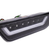 F1 Style Brake Light LED Light Rear Fog Light For Suzuki Swift Sport ZC33S - Clear Lens /Black housing