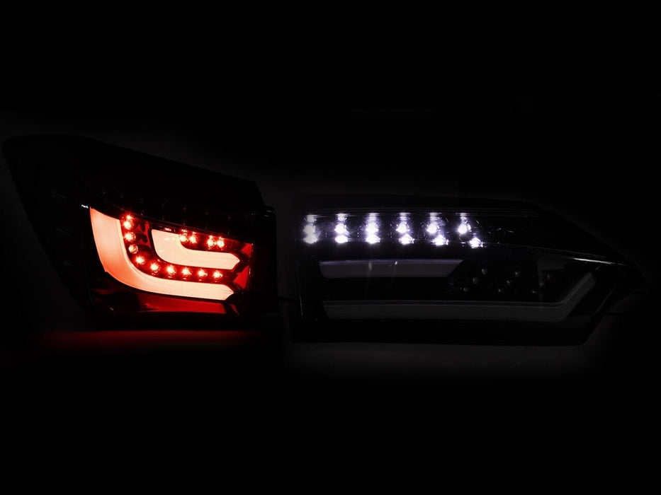 LED Tail Lights For 2014-2018 Toyota Corolla Altis Black Brake Signal Light L+R