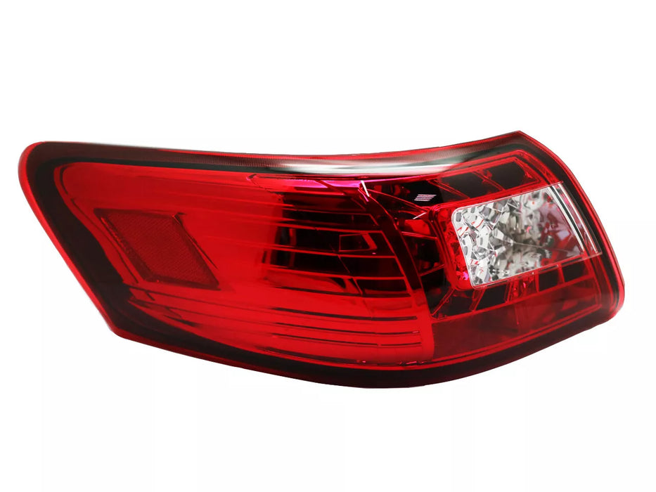 For 2007 2008 2009 Toyota Camry LED Taillights Rear Lights - Red/Clear