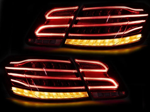 LED Rear Tail Lights For Mercedes Benz 2009-2013 Sedan W212 E200 E300 E63 AMG - US TYPE