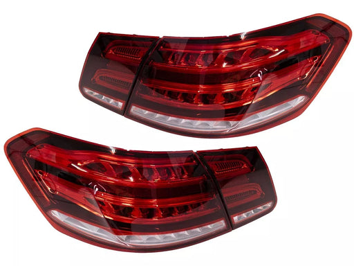 LED Rear Tail Lights For Mercedes Benz 2009-2013 Sedan W212 E200 E300 E63 AMG - US TYPE