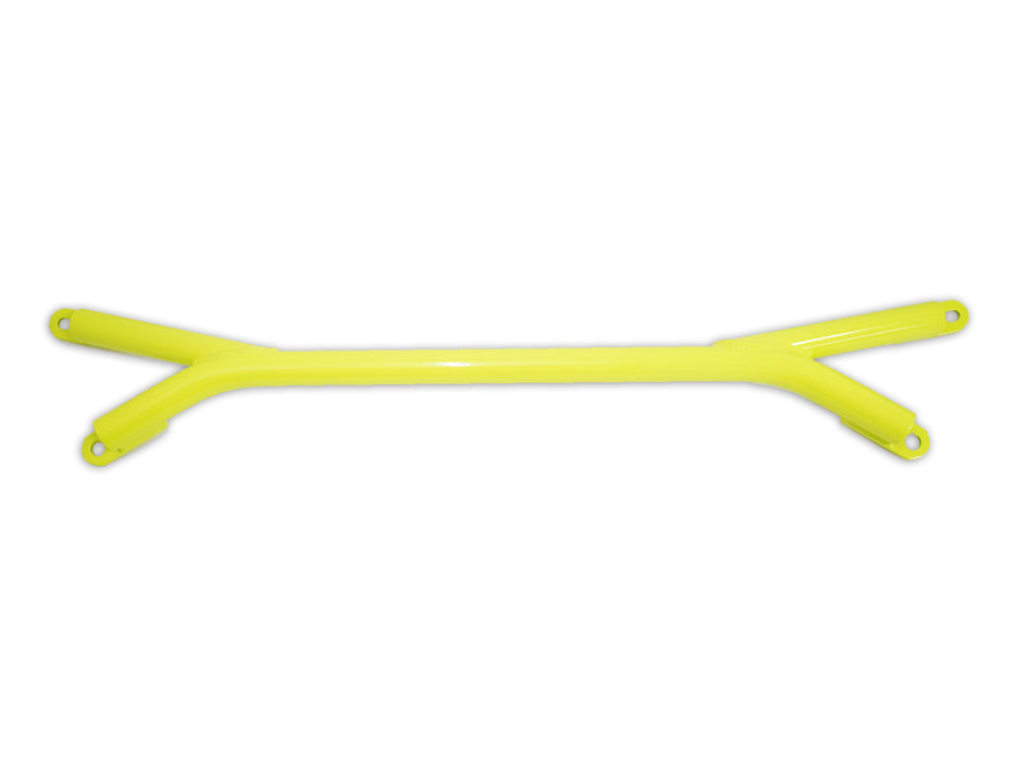 Aluminum Front Brace Bar For 2015-2021 Subaru WRX STI Neon Yellow Painting